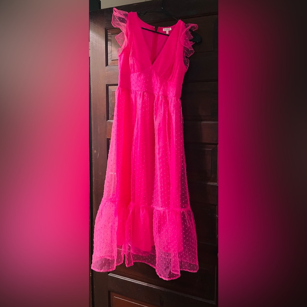 Beautiful bubble gum pink dress